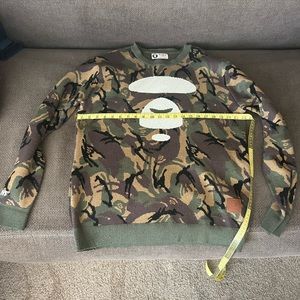 AAPE camo sweater